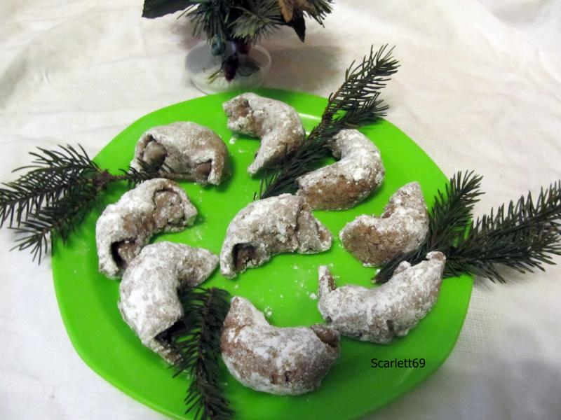 Gesztenyés kifli - paleo